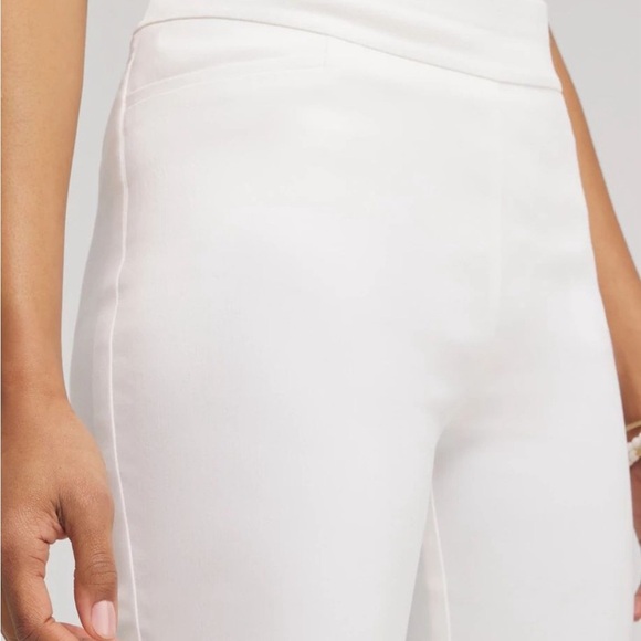 Chico's Pants - Chico's White Perfect Stretch Capri  Pants